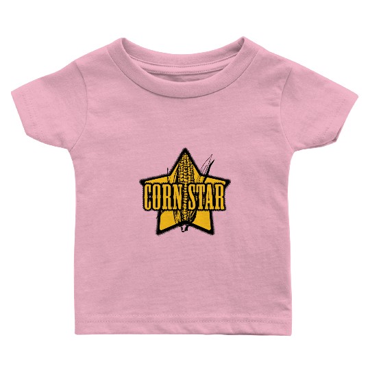 CORN STAR Farmer Baby T Shirts