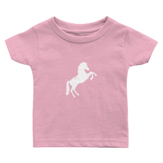 Rising Wild Horse Baby T Shirts