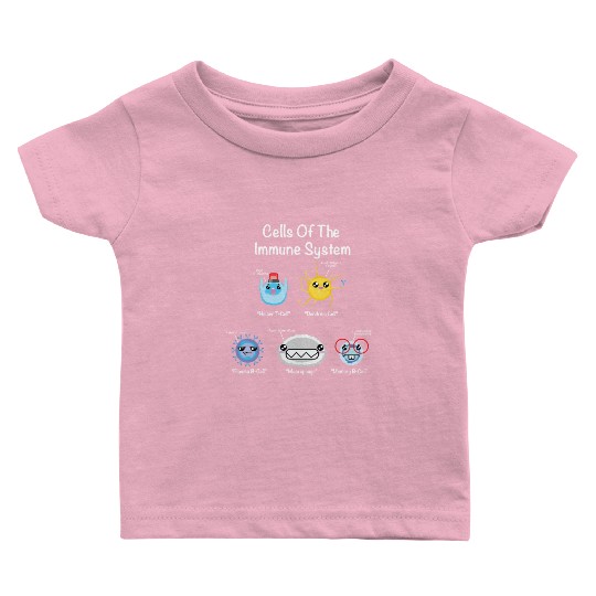 Immune System Cells Biology Science Humor Baby T Shirts