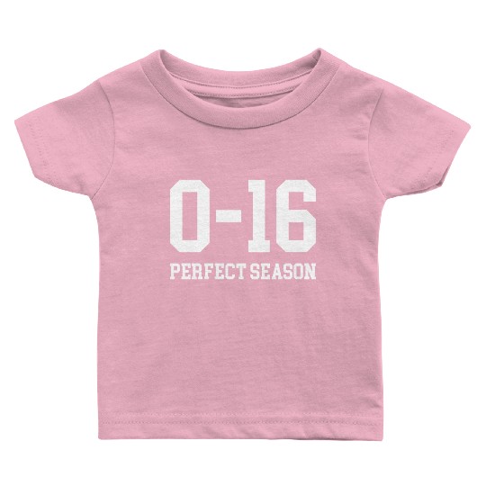 Detroit Lions 0 16 Perfect Season Baby T Shirts