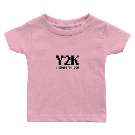Funny Y2K Black 01 Baby T Shirts