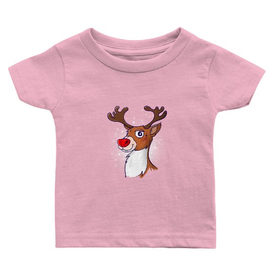 Rudolph The Red Nosed Reindeer Baby T Shirts