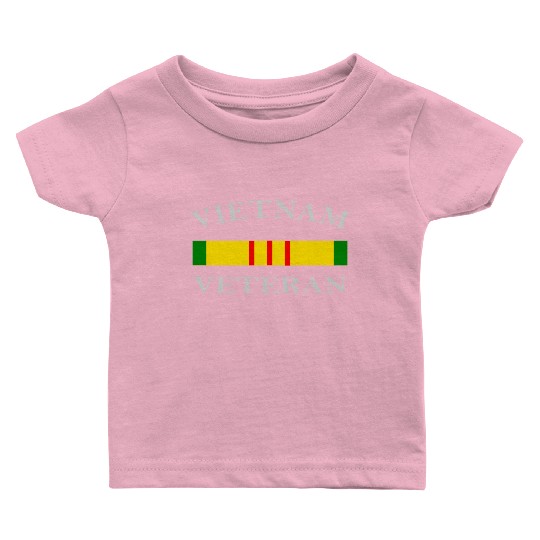 Vietnam Veteran Design Baby T Shirts