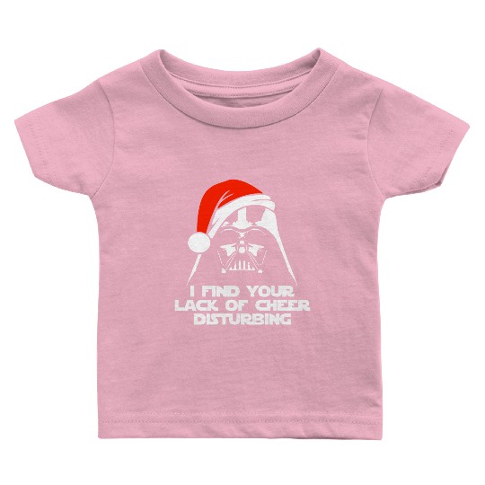 Darth Vader Santa Claus Christmas Sweater Design Baby T Shirts