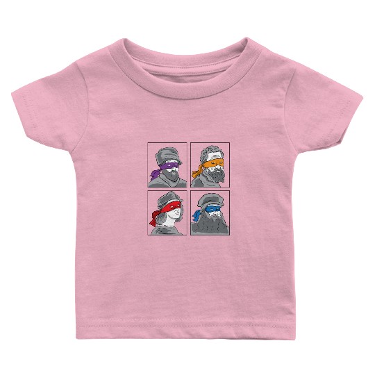 Leonardo Donatello Raphael Michelangelo Gift Baby T Shirts