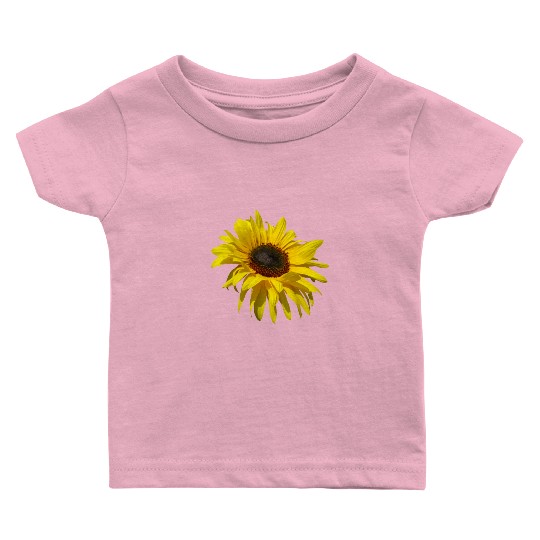 blooming sunflower sunflowers blooms flowers petal Baby T Shirts