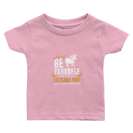 Shetland Pony Gift Baby T Shirts