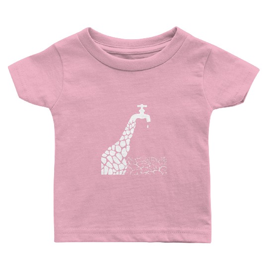 climate change nature conservation africa giraffe Baby T Shirts