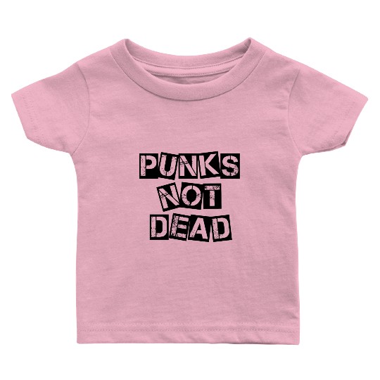 Punks not dead punk rock punk anarchy Baby T Shirts