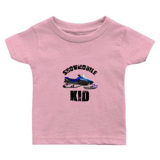 Awesome Gift for Snowmobile Kid || Baby T Shirts