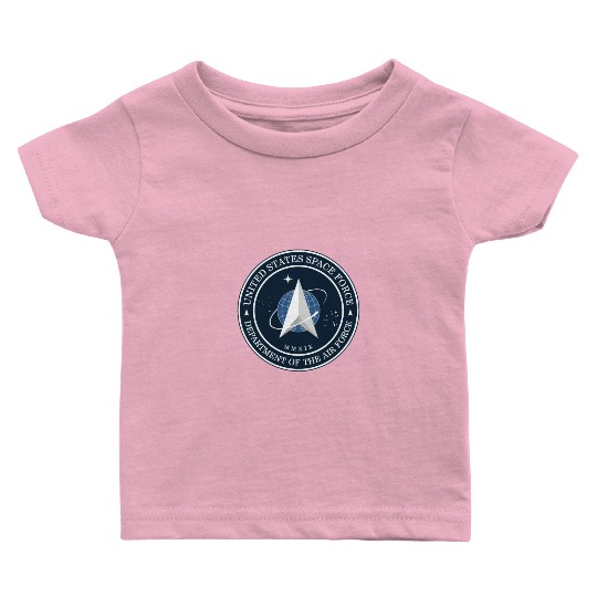 New Space Force Logo 2020 USSF Baby T Shirts