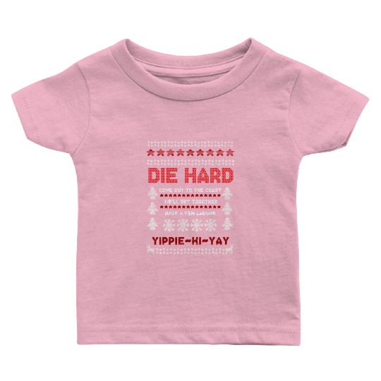 Die Hard Christmas Jumper Baby T Shirts