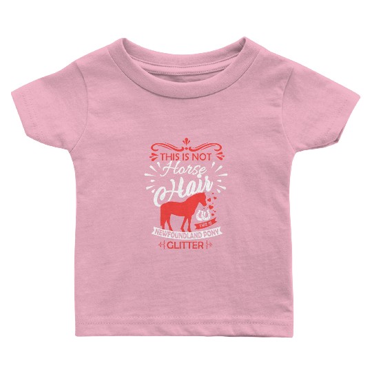 Horse Saying NEWFOUNDLAND PONY Horse Girls Gift Baby T Shirts