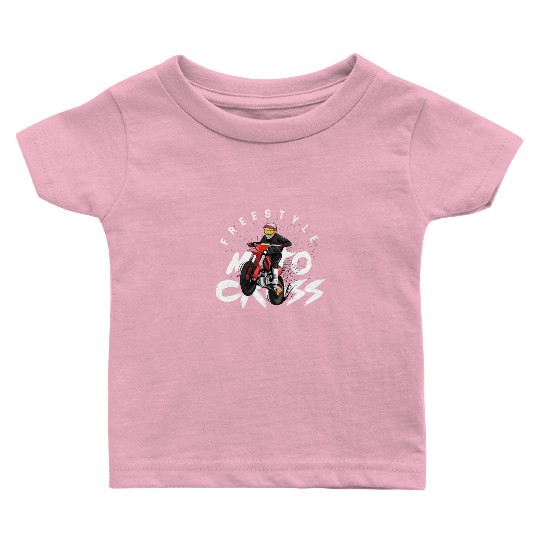 Freestyle Motocross Motorcycle Motorbike Bike Gift Baby T Shirts