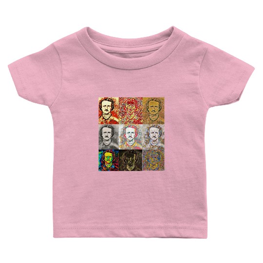 Unique Portrait Reveals Young Edgar Allan Poe Baby T Shirts