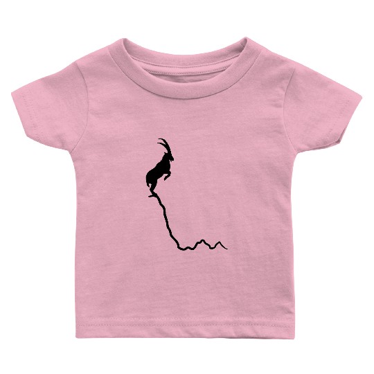 Mountain ibex, mountain goat Baby T Shirts