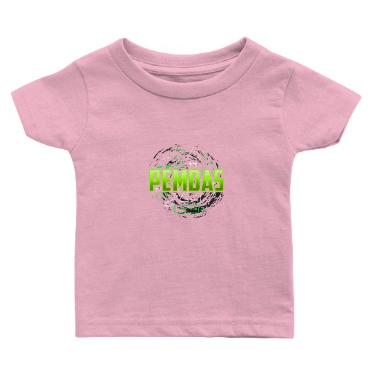 Pemdas Math Teacher Student Mathematics Baby T Shirts