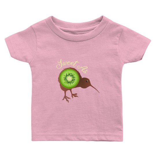 Sweet as Kiwi New Zealand Funny Gift Idea Baby T Shirts
