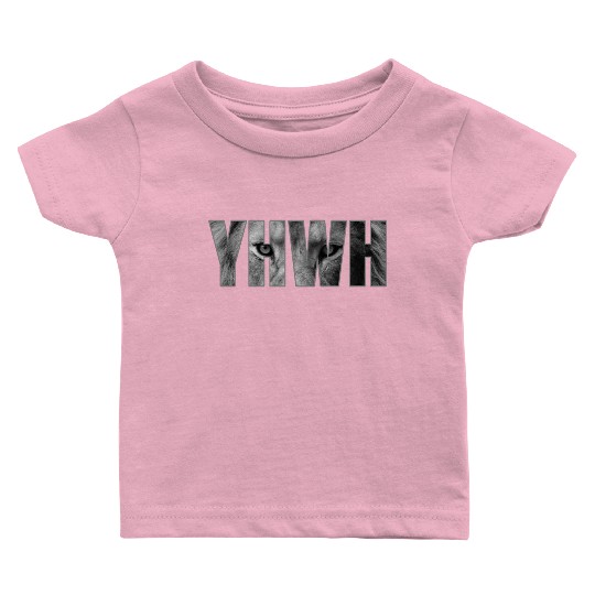 YHWH Yahweh God Lion Gift Baby T Shirts