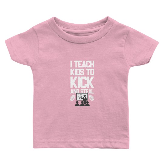 Soccer Coach Football Coach Dad and Mom Gift Idea Baby T Shirts