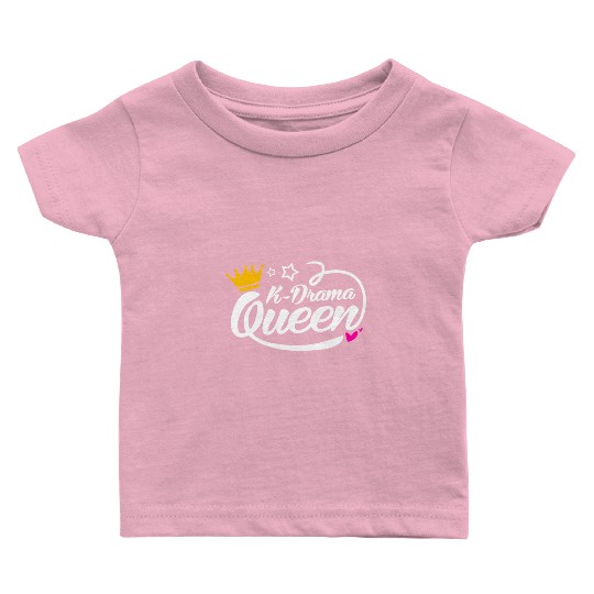 Kdrama Lover Korean Drama Fan Queen Mom Daughter Baby T Shirts