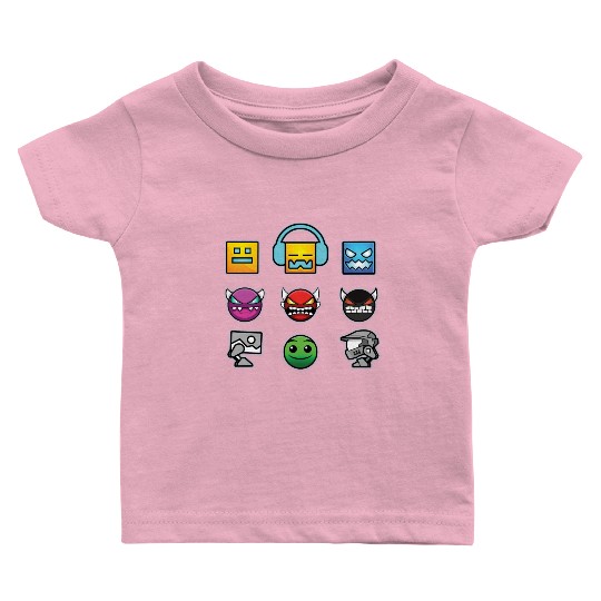 geometry dash insane Baby T Shirts