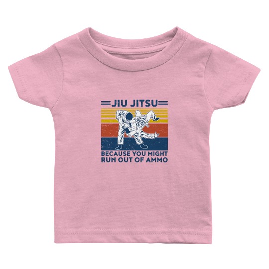Jiu Jitsu Funny Mens Vintage BJJ MMA Jujitsu Baby T Shirts