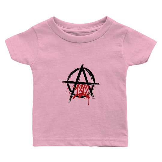 ACAB 1312 Anarchy symbol Baby T Shirts