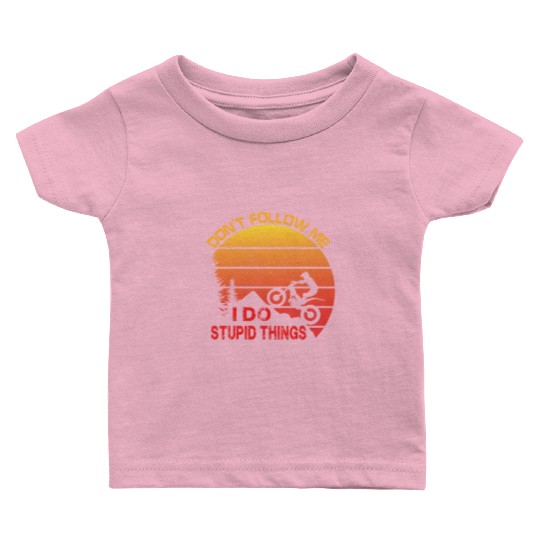 Trial Motorcycle Saying Baby T Shirts