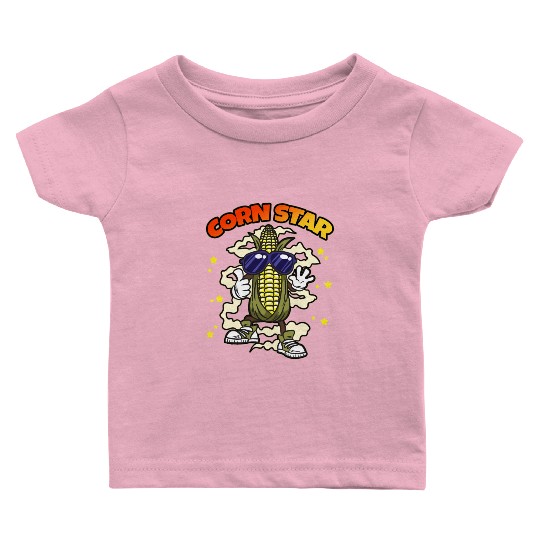 Corn Star Baby T Shirts