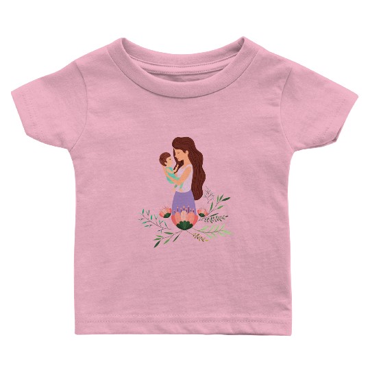 I Love You, Mama & Baby Baby T Shirts, Mommy and Me Baby T Shirts