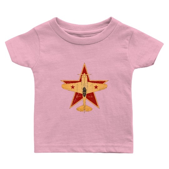 CCCP Soviet Union Air Force World War II Baby T Shirts