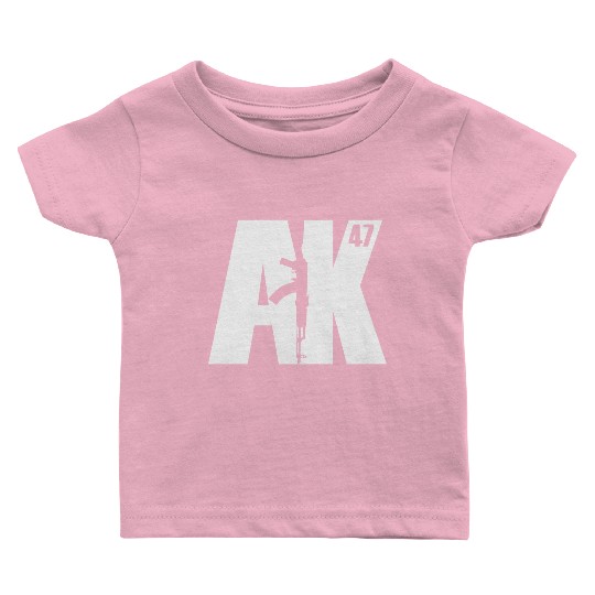 Ak-47 Soviet Kalashnikov Pro Second Amendment Baby T Shirts