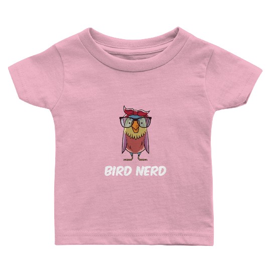 Bird Nerd Baby T Shirts