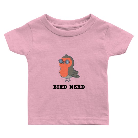 Bird Nerd Baby T Shirts