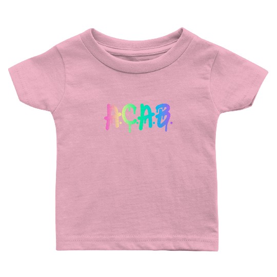 ACAB Rainbow Drip Baby T Shirts