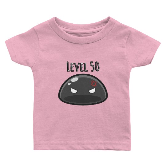 Cute Black Dungeon Slime Monster Weird Anime Baby T Shirts