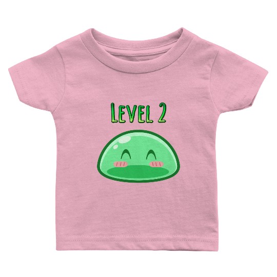 Cute Green Dungeon Slime Monster Weird Anime Baby T Shirts