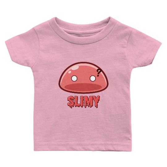 Cute Red Dungeon Slime Monster Weird Anime Baby T Shirts