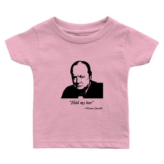 Winston Churchill World War 2 Baby T Shirts