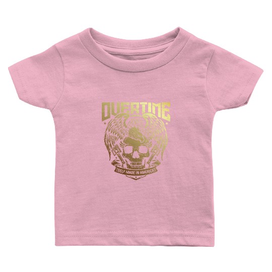 OVER TIME MECANO SELF MADE IN AMERICA Baby T Shirts