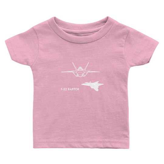 Lockheed Martin F-22 Raptor Baby T Shirts