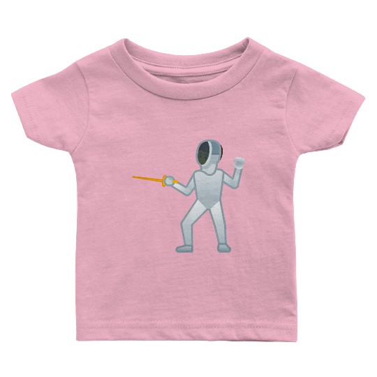 Person Fencing Fencer Gift Baby T Shirts