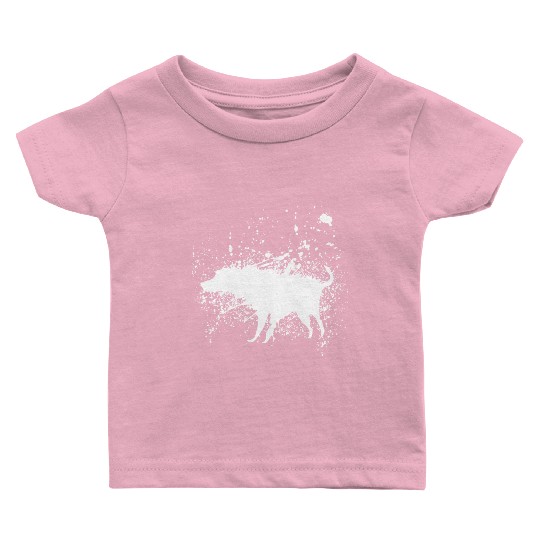 Banksy Splash Dog Baby T Shirts