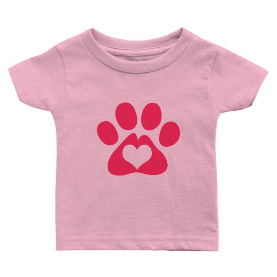 Dog Paw Adopt A Pet Dog Rescue Baby T Shirts