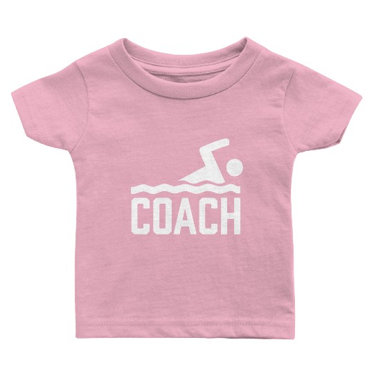 Swimming Coach Swimming Instructor Swim Course Baby T Shirts