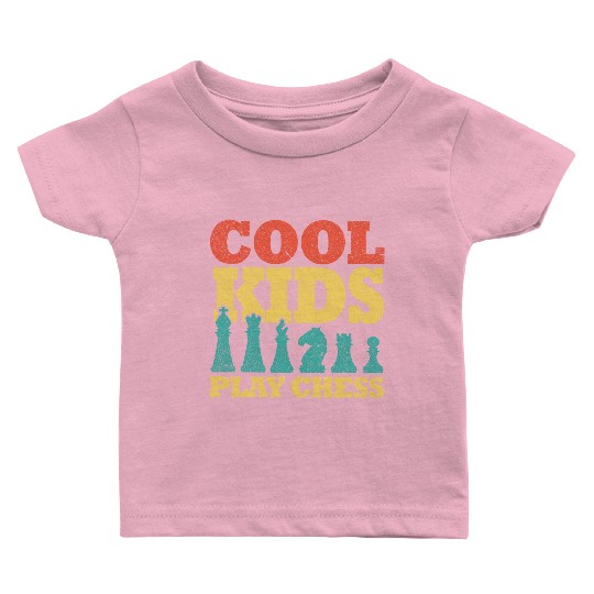Chess Board Game Player Lover Cool Kids Baby T Shirts