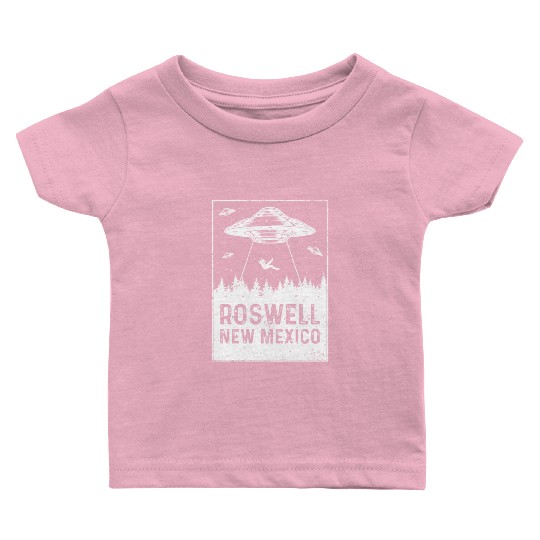 Roswell New Mexico UFO Alien Baby T Shirts