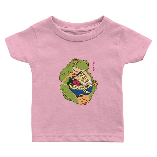 Toad Japanese Ramen Baby T Shirts