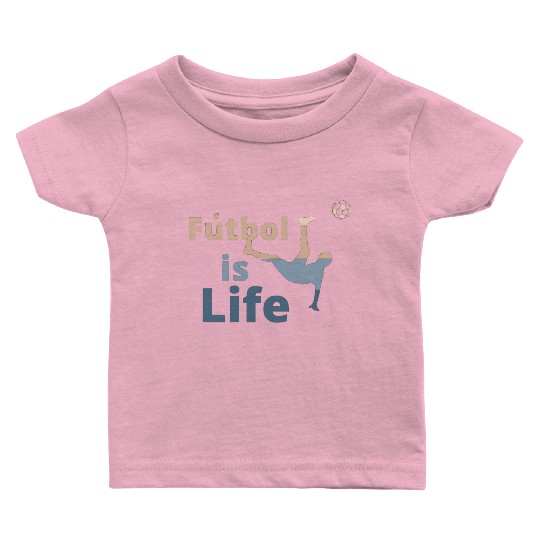 Football is life Baby T Shirts